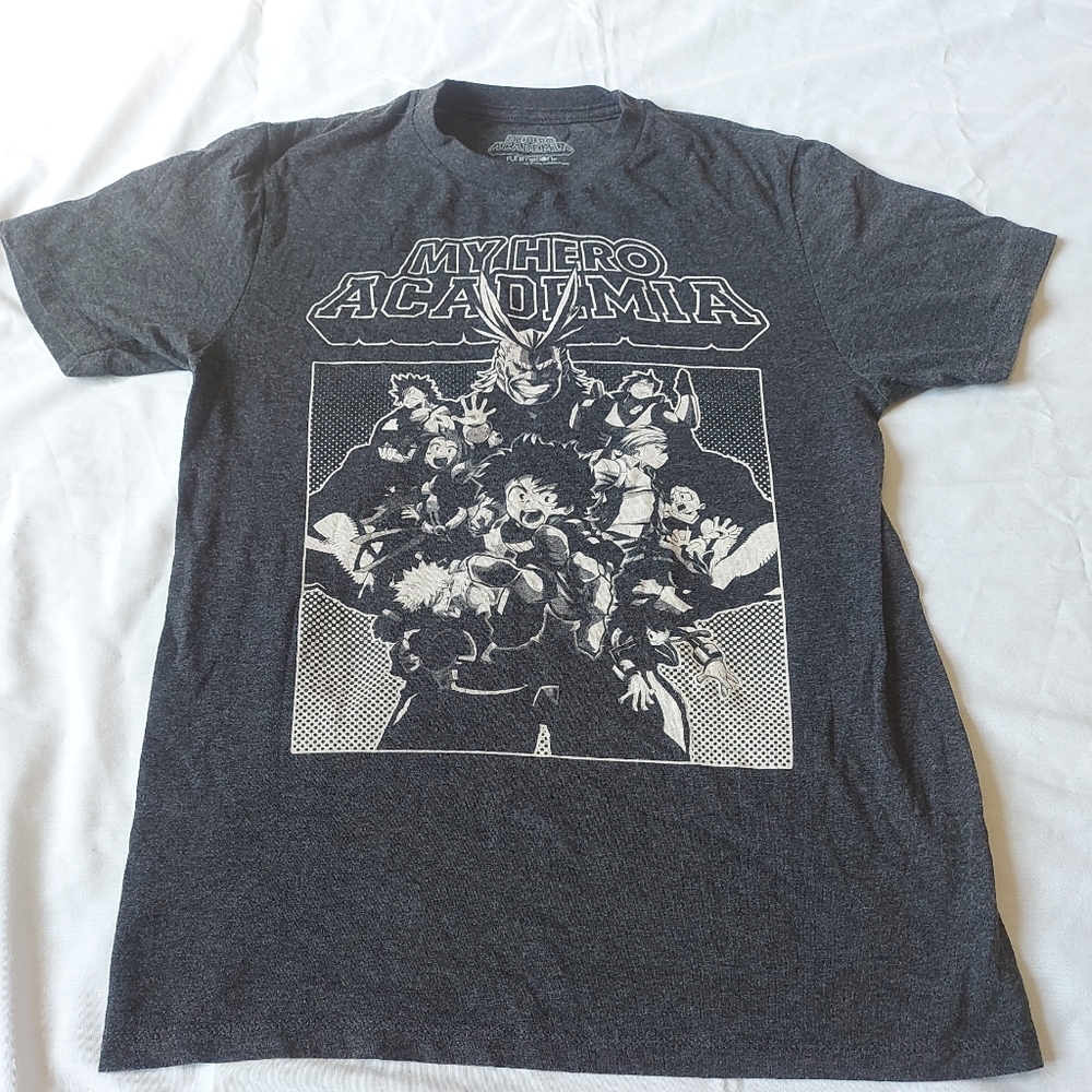 My Hero Academia Funimation Dark Gray T-Shirt, Small